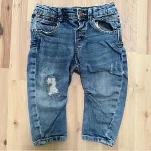 Zara Distressed Baby Jeans - 9-12M